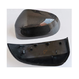 In Fibra di carbonio Specchio Laterale Della Copertura per <span class=keywords><strong>BMW</strong></span> Nuovo X3 Nuovo X4 G02 Nuovo <span class=keywords><strong>X5</strong></span> G05 2019 Nero - Product Image 4