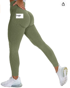 Của Phụ Nữ Cao Eo Xà Cạp Liền Mạch Workout Phòng Tập Thể Dục Yoga Quần Quan Trọng Tummy Kiểm Soát Activewear Vớ Nóng Bán - Product Image 3