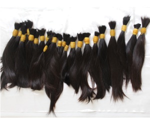 BTHAIR Cabello Humano Virgen Vietnamita Liso Remy 100% Natural a Granel Sedoso 100g Sin Procesar Todos los Colores Calidad de Lujo - Product Image 2
