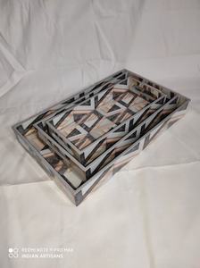 Plateau en bois de service personnalisé écologique pour hôtels et maisons de haute qualité - Product Image 3