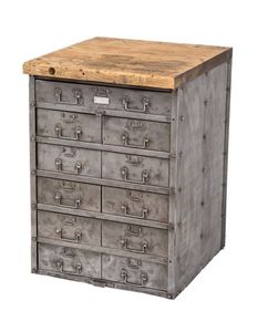 ตู้เหล็กสไตล์อุตสาหกรรมเฟอร์นิเจอร์เหล็กดีไซน์ทันสมัยและเฟอร์นิเจอร์บ้านสีไม้ดั้งเดิม - Product Image 6