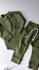 Conjunto de pijama de punto para bebé, de algodón - Product Image 2