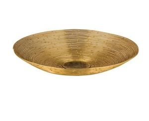 Bol à fruits décoratif en aluminium, fait à la main de styliste contemporain unique élégant fantaisie moderne personnalisé nouveau design - Product Image 5