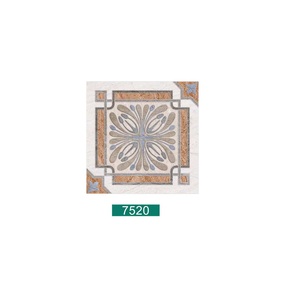 Azulejos de porcelana de decoración de diseño cuadrado de color blanco y gris 40x40cm - Product Image 6