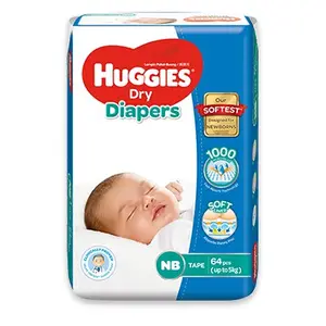 Оптовая продажа, Прямая поставка с завода, сухие подгузники Huggies, супер большая упаковка