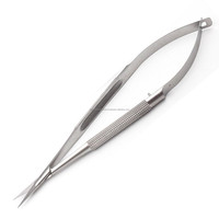 Ensemble de Micro Instruments chirurgicaux de qualité supérieure, 4 pièces, porte-aiguilles, pinces chirurgicales