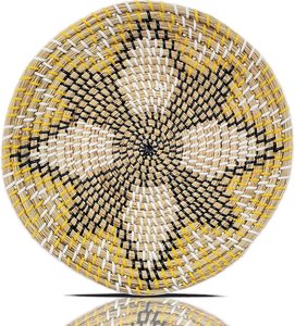 Plaque suspendue de jonc de mer naturelle tissée à la main, vaisselle de haute qualité, fabriquée au Vietnam, livraison gratuite - Product Image 2