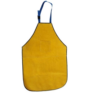 ที่กำหนดเองความร้อนและเปลวไฟทนหนังเชื่อมผ้ากันเปื้อน - Product Image 5