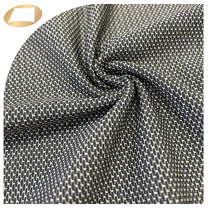 Tissu nid d'abeille en fibre polyester argent, matériel antibactérien de haute qualité pour les vêtements de loisir - Product Image 5