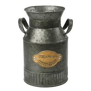 Galvanized Planter Wedding Decorative Set of Two Rustic Handmade Designer Wholesale Flower <b>Pot</b> Fancy Flower <b>Holder</b> - Product Image 3