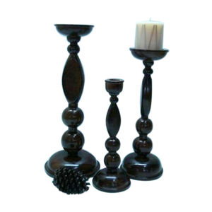 Bougeoir en bois fait à la main, pour fêtes de mariage, support moderne, taille standard, meilleures ventes - Product Image 6