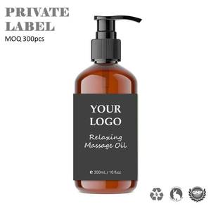 Aceite de masaje relajante para cuello y hombros a base de hierbas naturales al por mayor para músculos doloridos ACEITE DE SPA a granel Aceite de Masaje corporal para hombres y mujeres - Product Image 3