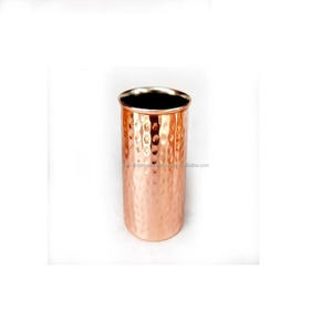 Modern Design Hammered Copper <b>Metal</b> <b>Mug</b> for Business Gifts - Product Image 1