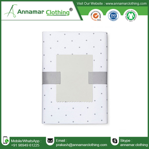 2023 Spring Summer New Arrival 70% <b>bamboo</b> 30% cotton bassinet <b>sheet</b> baby fitted <b>sheet</b> for sale from india - Product Image 5