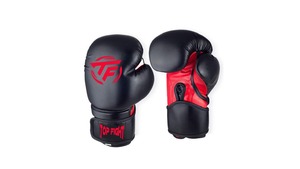 Prix de gros Gants de boxe respirants avec logo personnalisé Gants de Muay Thai rembourrés durables pour adultes - Product Image 5