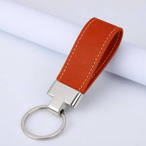 Promotional PU Leather <b>Key</b> Chain for Father's Day Gifts - Product Image 6