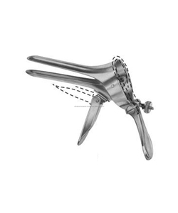 Espéculo Vaginal Manual de Acero Cusco para Virgencas 75x17mm - Product Image 1