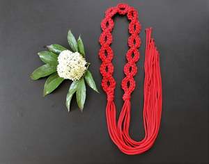 Cinturón de macramé hecho a mano, felicidad hecha a mano - Product Image 1