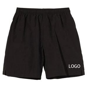 Short d'été personnalisé de haute qualité pour femmes, bermuda de Sport noir respirant à la longueur des genoux - Product Image 2