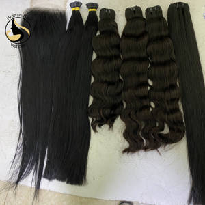 ขายส่งเวียดนามหยิกและหยัก I เคล็ดลับมนุษย์ผมขยาย10A 100% หนังกำพร้าคู่เรมี่0.5-1กรัมดิบบริสุทธิ์ขายส่งผู้ขาย - Product Image 6