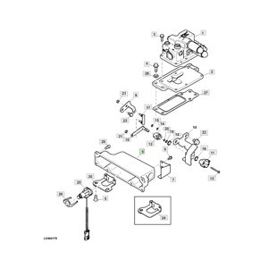 Couverture robuste R255273 pour équipement de tracteur agricole Pièce de rechange fiable pour moteur et machines Utilisation agricole - Product Image 5