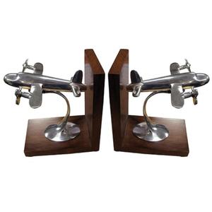 Serre-livres personnalisé élégant moderne vente en gros Logo imprimé horloges décoratives de styliste serre-livres uniques pour la décoration de la chambre - Product Image 6