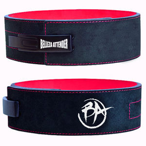 Top Quality Professional <b>Lever</b> Power Lifting <b>Belt</b> by BELLEZA ATTENDER Premium <b>Lever</b> <b>Belt</b> by pioneer 10mm Thick - Product Image 2