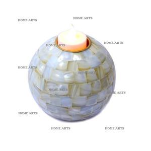 Qualité supérieure MOP Bougeoir Nouvelle conception Forme ronde Décor de table Bougeoir par Home Arts - Product Image 5