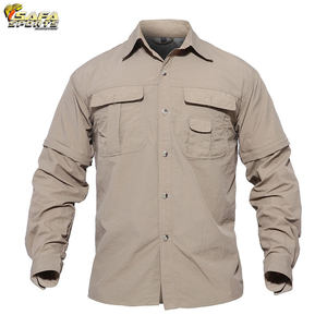 High Quality <b>Shirts</b> Males Quick Dry Sleeve <b>Shirts</b> <b>Hiking</b> Multi-pockets Hunting Tactical <b>Shirt</b> From Men - Product Image 5