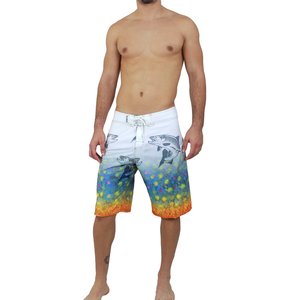 Pantalones cortos de playa para hombre, ropa de pesca personalizada de fábrica, calidad prémium, para verano y playa - Product Image 3