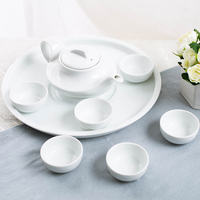 OEM <strong>Best</strong> <strong>Selling</strong> Tea <strong>Set</strong> White Porcelain 8 <strong>PCS</strong> Tea <strong>Cup</strong> <strong>Sets</strong> With 1 Teapot <strong>6</strong> <strong>Cups</strong> Made in Viet Nam for Tea Room