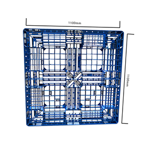 plastic pallet Best quality 1100x1100x125mm durable stackable HDPE plastic pallet box for warehouse