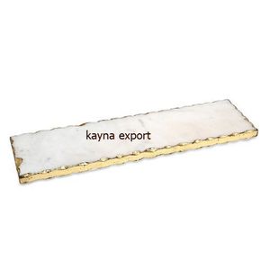 Marbre décoratif or bord plateau - Product Image 2