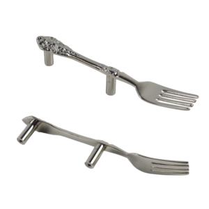 Cuillère Design décoratif en métal massif, ustensile, qualité supérieure, finition gris argent brillante, vaisselle Design décoratif - Product Image 6