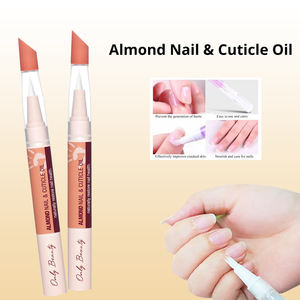 Emballage de bouteille personnalisable auto-marque amande cuticule huile d'ongle produit de soin stylo de croissance d'ongle pour les soins personnels - Product Image 2