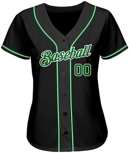 Vêtements de sport personnalisés en gros de haute qualité, uniforme de baseball respirant pour hommes femmes garçons adultes - Product Image 5