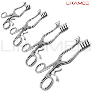 LIKAMED Weitlaner Écarteurs à retenue automatique Embouts émoussés Vente à chaud en acier inoxydable de qualité allemande - Product Image 3