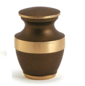 Venta al por mayor precios razonables mini urnas de cremación de recuerdo con mármol acabado metal mini recuerdo de La India - Product Image 3