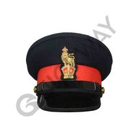 Venta al por mayor mejor alta calidad uniforme ceremonial oficial pico gorra personalizada todo el diseño y logotipo 2024
