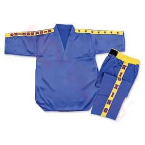 Fabrika fiyat erkekler dövüş sanatları giymek için Kick boks takım elbise Online satış halka kıyafetleri mücadele spor üniforma