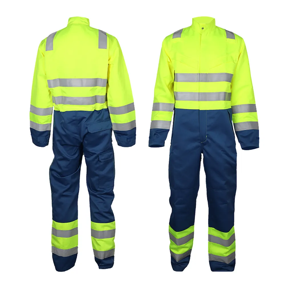 Vêtements de travail décontractés pour homme, uniforme de sécurité en coton et Polyester, habits de protection de haute qualité avec logo et couleurs, prix