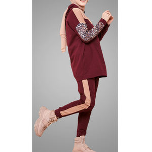 Muslim Women Sport Wear Fashion Style Long Sleeve Islamic Clothing High Quality Sport Suit Clothes - Product Image 6