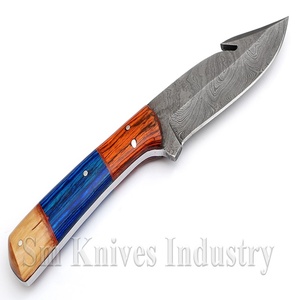 Gancho de sujección (pulgadas de largo, cuchillo de caza de Damasco hecho a medida (Smk1364) - Product Image 4