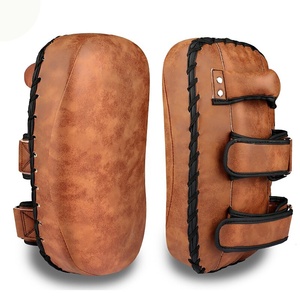 นวมชกมวยเป้าซ้อมมวยหนังแท้สำหรับฝึกซ้อม MMA - Product Image 1