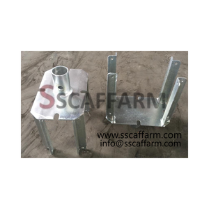 Type léger en acier de cric de tête de fourchette d'échafaudage de conception moderne avec la finition galvanisée - Product Image 2