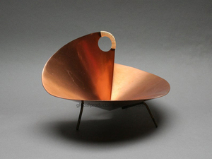 ไม้และเหล็กอ่อนนุชชุดชามที่มีฝาปิดไม้สำหรับตกแต่งบ้านโรงแรมและร้านอาหารตกแต่ง - Product Image 2