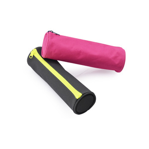 Sinh Viên Rắn Màu Vòng Bút Chì Trường Hợp Ống Đơn Giản Xi Lanh Bút Chì Pouch Cho Các Trường Học Trẻ Em Biểu Tượng Tùy Chỉnh - Product Image 4