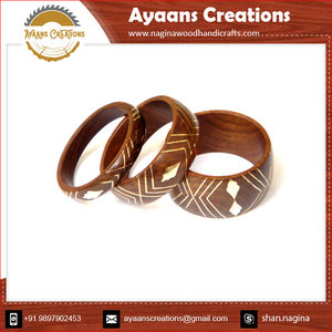 AYAANS 2024 Bracelets de mode en bois multicolores hautement polis Offre Spéciale au prix d'usine - Product Image 4