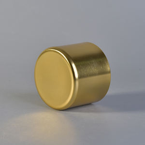 Pot de bougie en cire de cuivre or rose récipient de cire de soja parfumé de haute qualité pour la maison et les fournitures de décoration d'occasion - Product Image 3