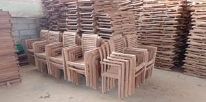 Chaise de salle à manger en rotin, haute qualité, Style européen, cadre en bois massif, haute qualité, vente en gros - Product Image 4